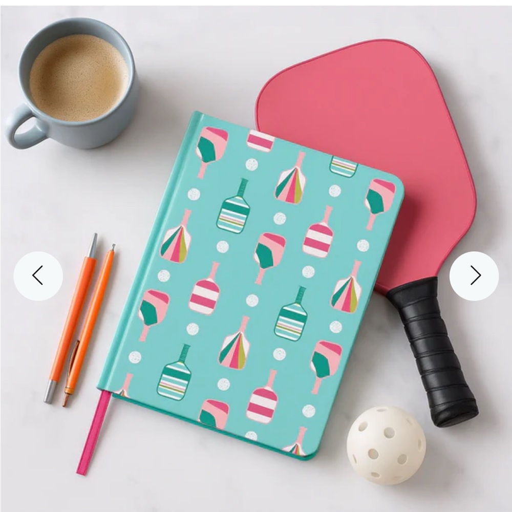 🔥5 FOR $25🔥 Pickleball Hardcover Journals, 6”x8”